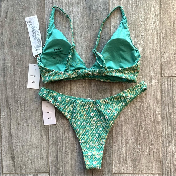 🔥🔥RVCA - SWEET ESCAPE TRILET SKIMPY BIKINI SET🔥🔥 - Picture 7 of 8